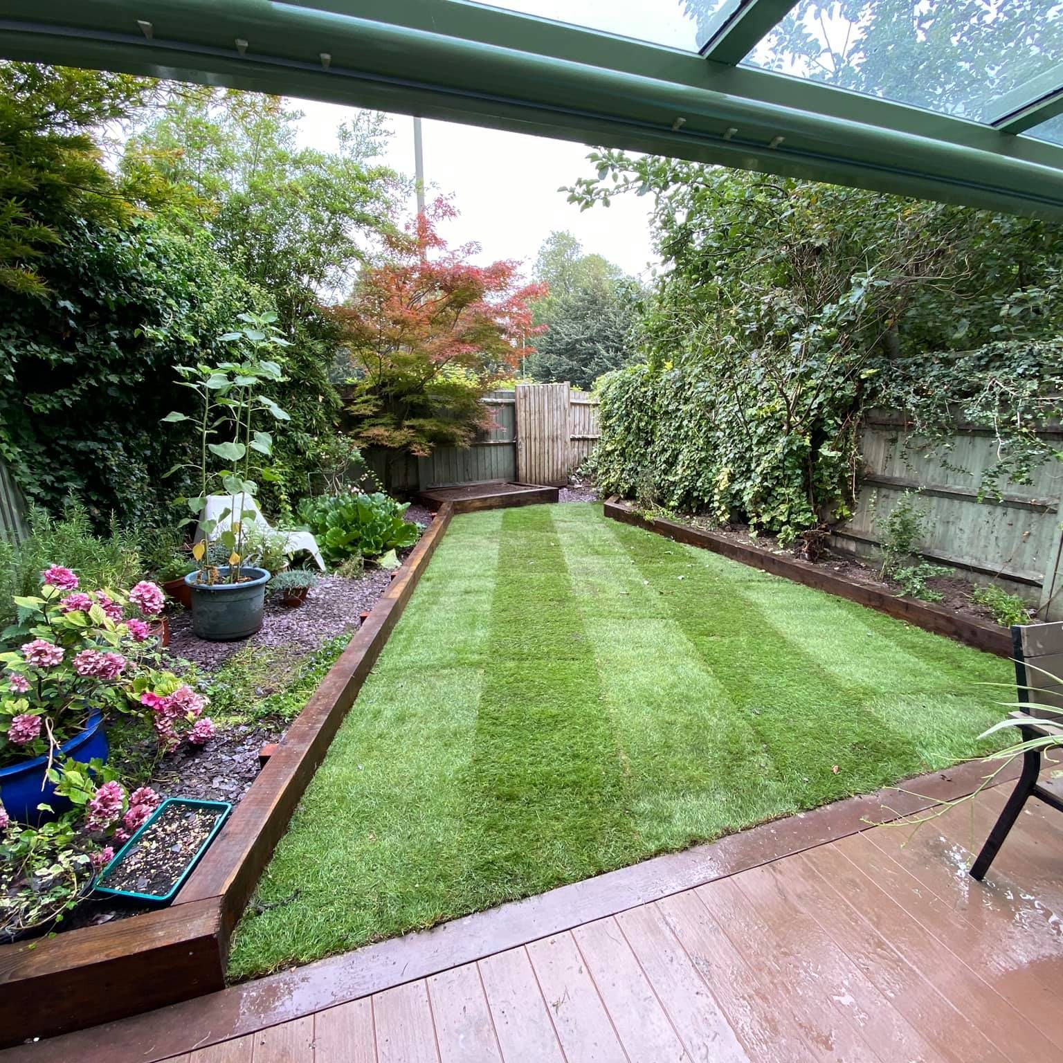 garden landscaping in Andover